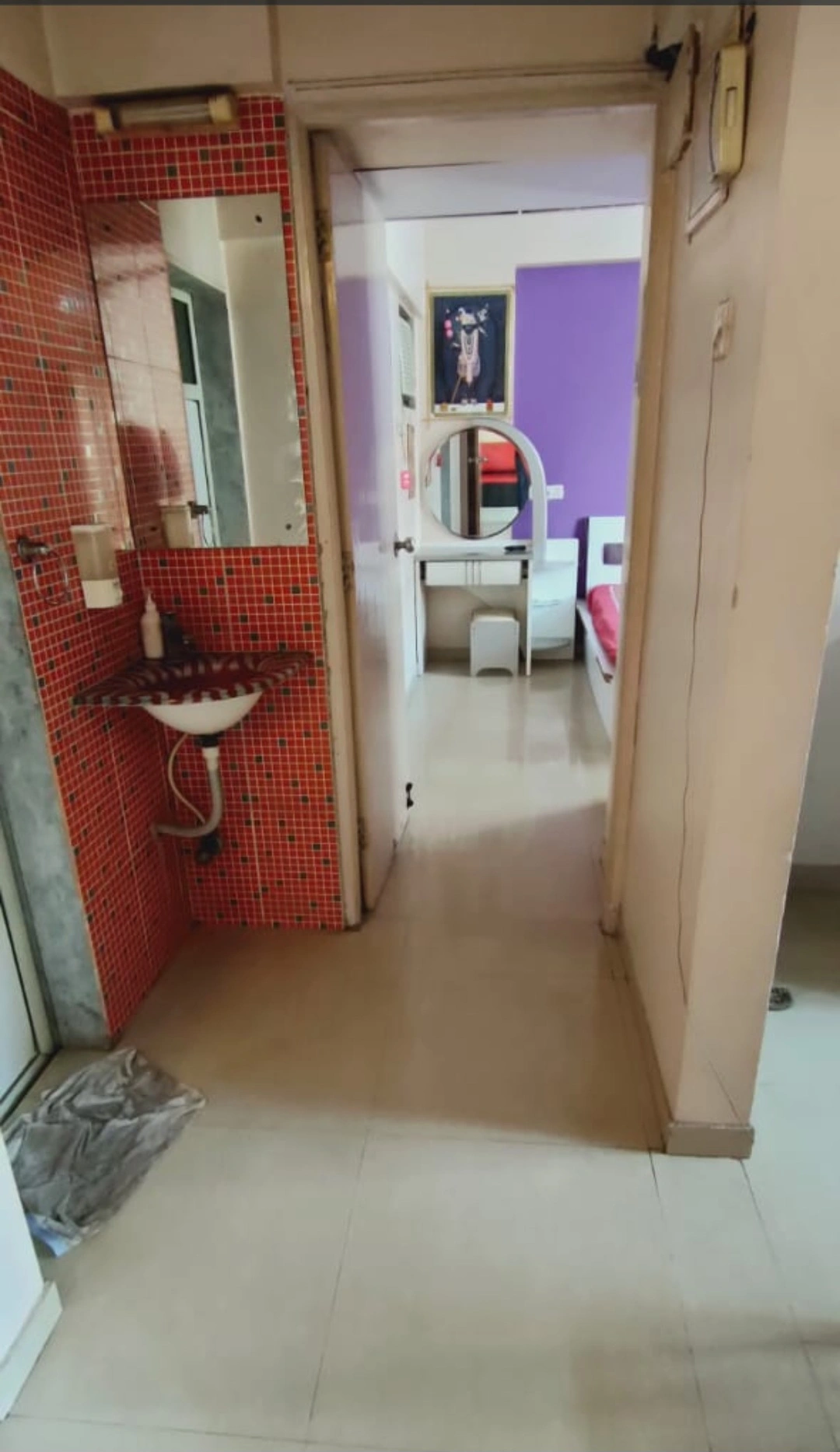 1 BHK Flat for Rent in Bharti Enclave Apartment, Malad West