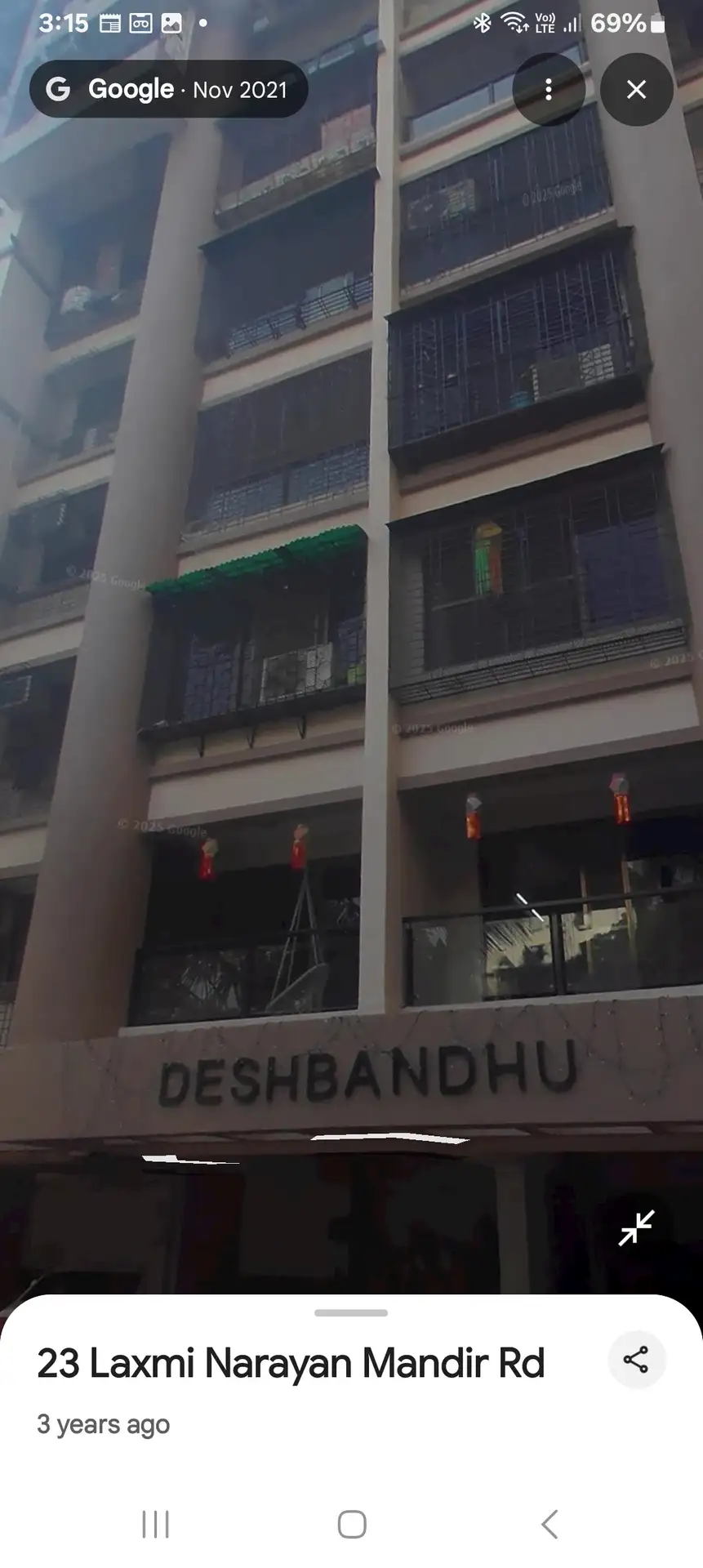 2 BHK Flat for Rent in Deshbandhu Tower, Goregaon West