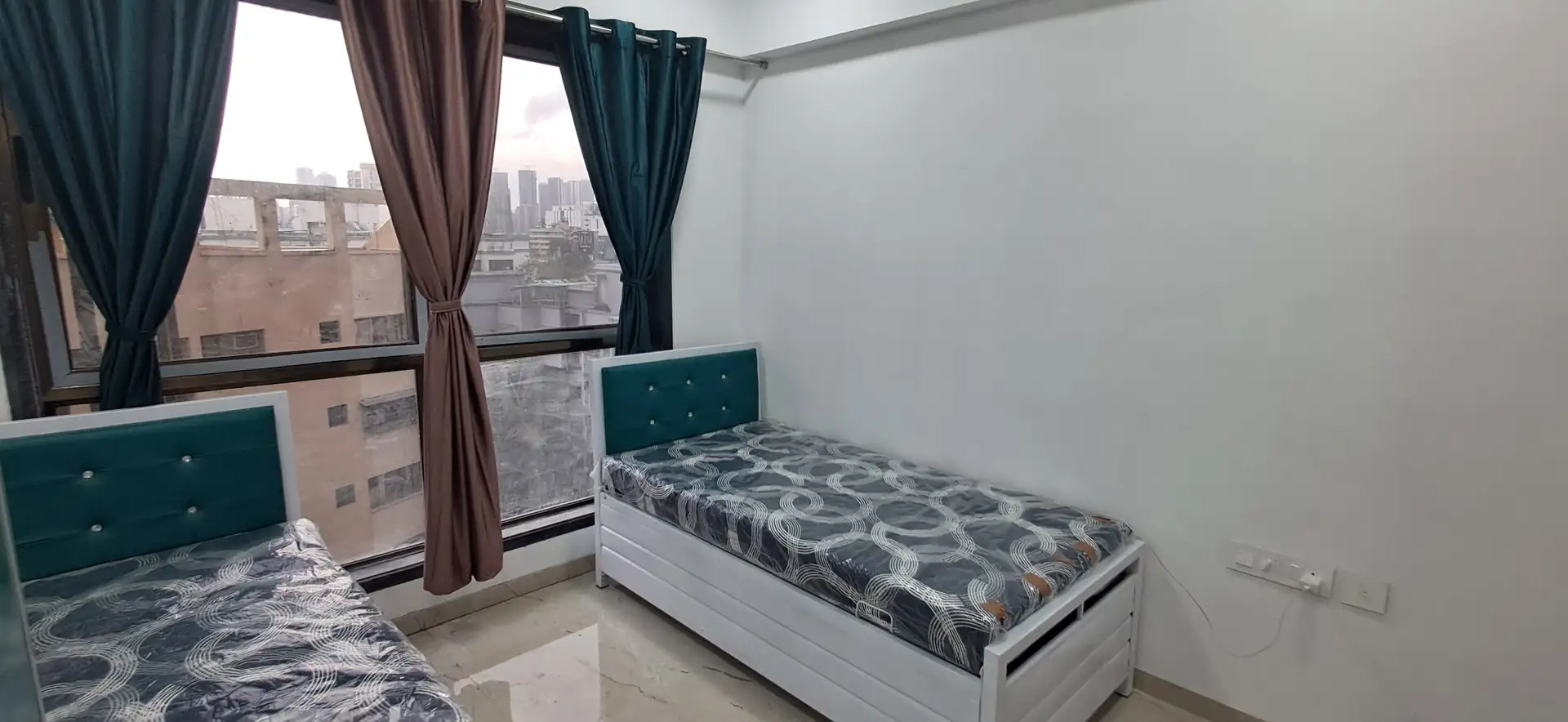 Double Sharing Room Boys only Flat for PG in Nemi Bhavan, Goregaon West