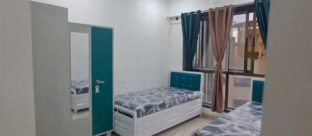 Double Sharing Room Boys only Flat for PG in Nemi Bhavan Tower, Goregaon West