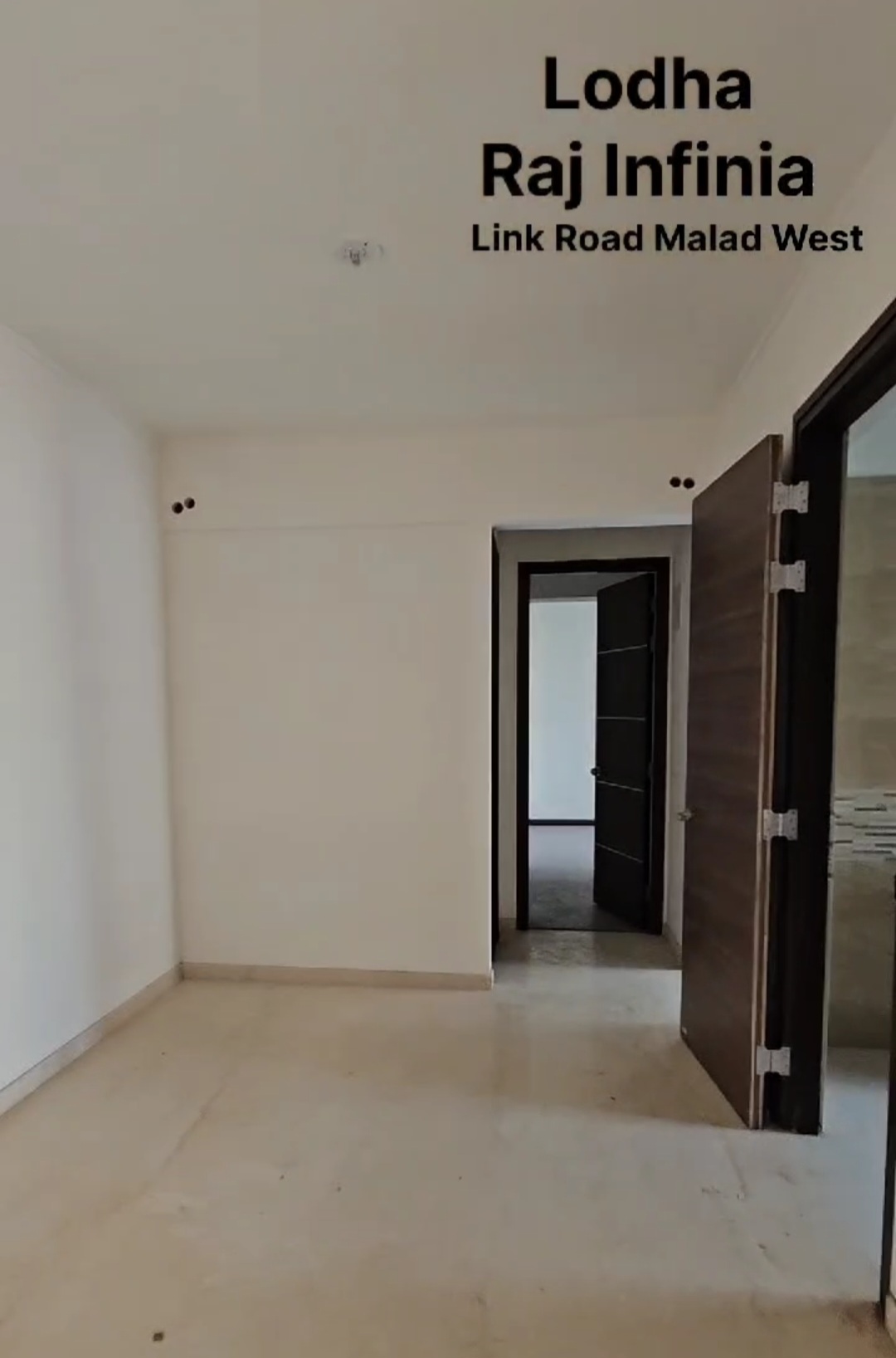 3 BHK Flat for Rent in Lodha Raj Infinia, Malad West