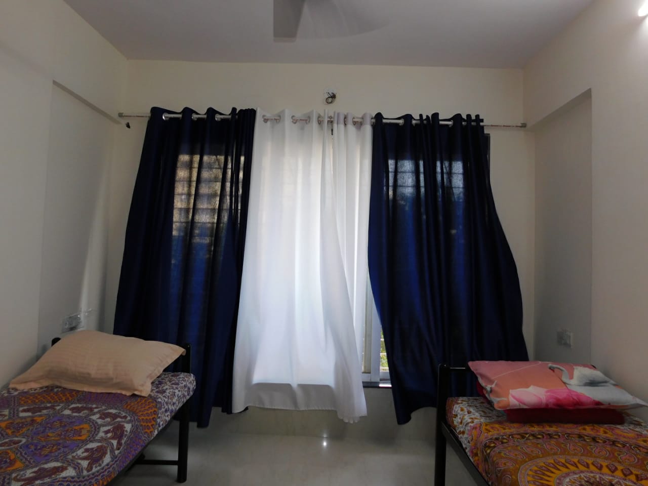 Double Sharing Room Boys only Flat for PG in Ahimsa heights , Malad West