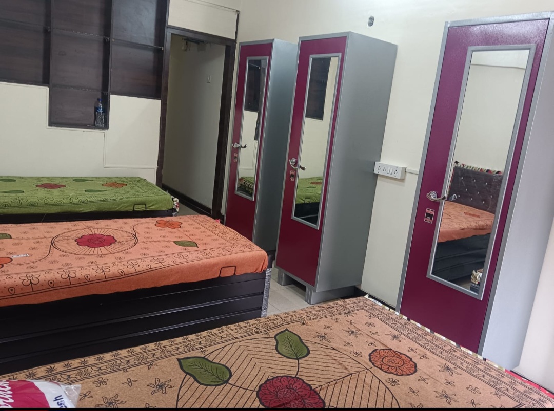 Triple Sharing Room Boys only Flat for PG in Unnant Nagar Society, Goregaon West