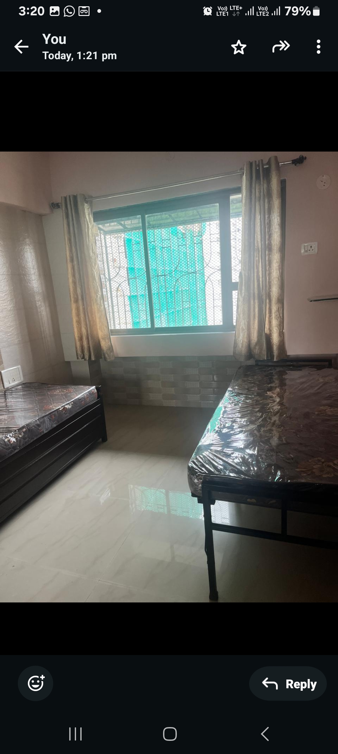 Double Sharing Room Girls only Flat for PG in Manisha Purti Society , Goregaon West