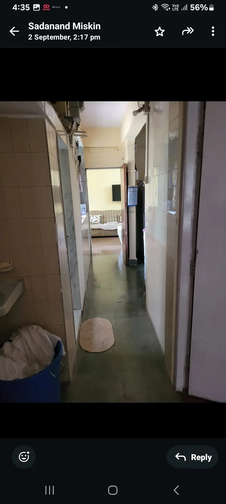 2 BHK Flat for Rent in Jal Niddhi Society, Goregaon West