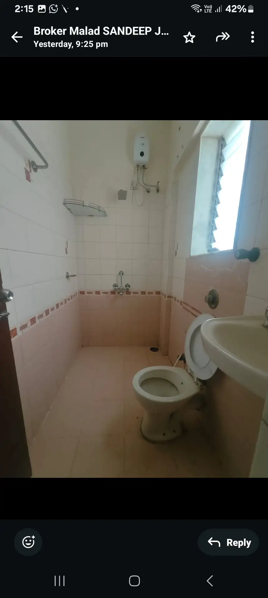 2 BHK Flat for Rent in Pleasant Park Society, Malad West