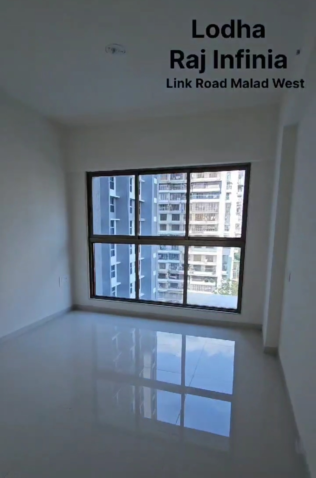 3 BHK Flat for Rent in Lodha Raj Infinia, Malad West