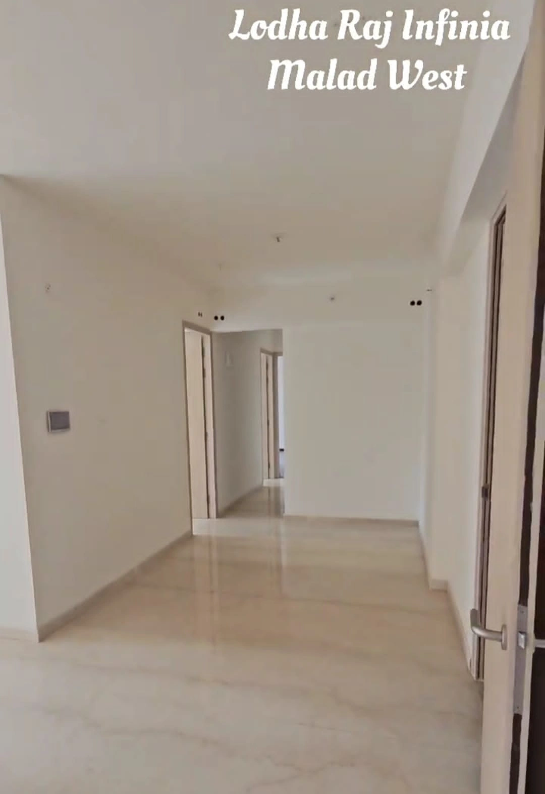 3 BHK Flat for Rent in Lodha Raj Infinia, Malad West